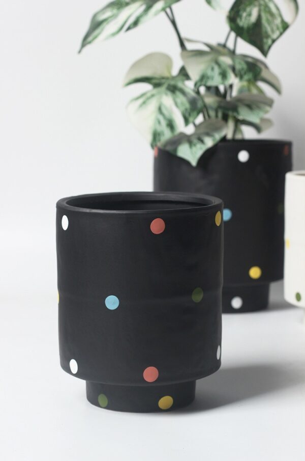 Tall Ceramic Vase Planter - Image 2